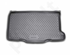 Guminis bagažinės kilimėlis FIAT 500  2008->  black /N13001