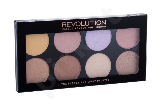 Makeup Revolution London Ultra, Strobe And Light Palette, skaistinanti priemonė moterims, 11,5g