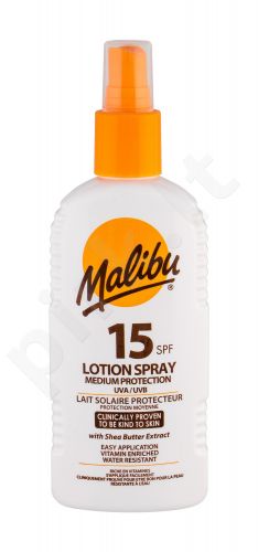 Malibu Lotion Spray, Sun kūno losjonas moterims ir vyrams, 200ml