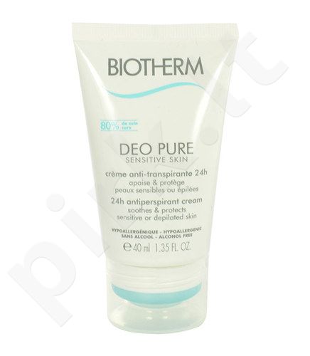 Biotherm Deo Pure, Sensitive, antiperspirantas moterims, 40ml