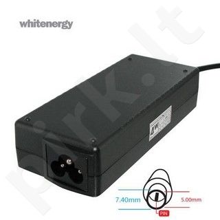 Whitenergy mait. šaltinis 18.5V/3.5A 65W kištukas 7.4x5.0 + pin HP Compaq