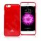 Apple iPhone 6/6S dėklas JELLY Mercury raudonas