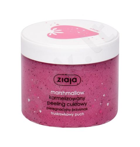 Ziaja Marshmallow, Sugar Body Scrub, kūno pilingas moterims, 300ml