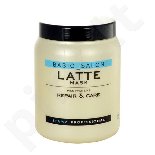 Stapiz Basic Salon, Latte, plaukų kaukė moterims, 1000ml