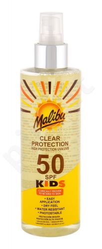 Malibu Kids, Clear Protection, Sun kūno losjonas vaikams, 250ml