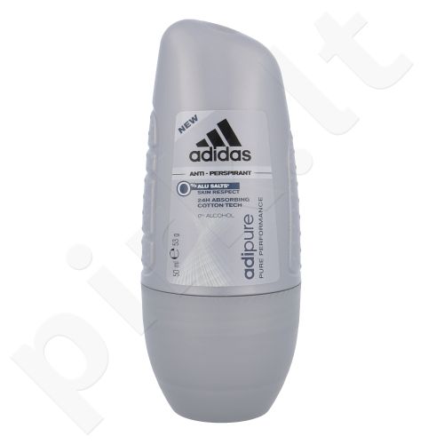 Adidas Adipure, 24H, dezodorantas vyrams, 50ml
