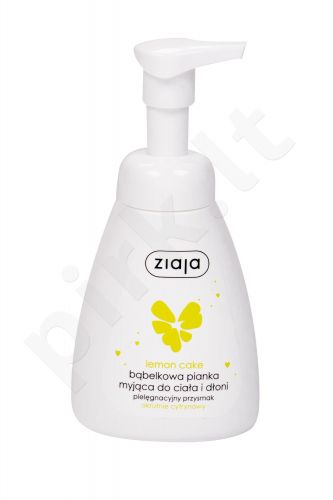 Ziaja Lemon Cake, Hands & Body Foam Wash, skystas muilas moterims, 250ml