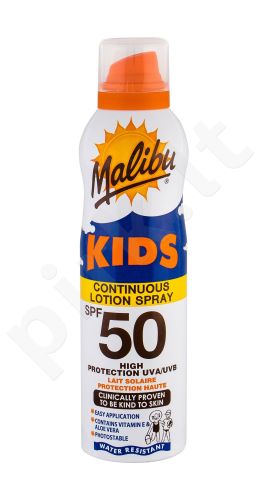 Malibu Kids, Continuous Lotion Spray, Sun kūno losjonas vaikams, 175ml