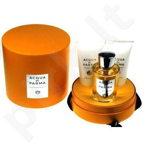 Acqua di Parma Colonia, rinkinys Eau de odekolonas moterims ir vyrams, (EDC 100ml + 75ml dušo želė + 75ml kūno kremas)