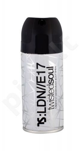 Twisted Soul Silver, dezodorantas vyrams, 150ml