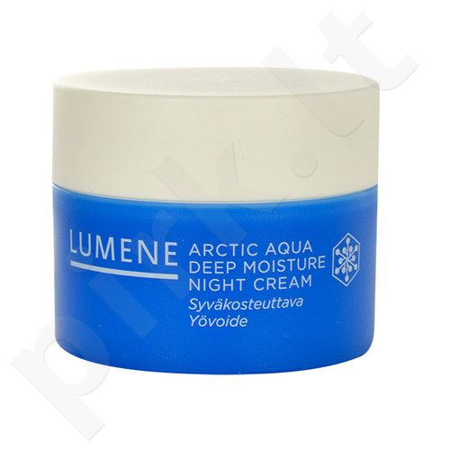 Lumene Arctic Aqua, Deep Moisture, naktinis kremas moterims, 50ml