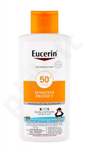 Eucerin Sun Kids Sensitive Protect, Sun Lotion, Sun kūno losjonas vaikams, 400ml