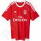 Marškinėliai futbolui Adidas S.L. Benfica Home Replica Player Jersey M A10013