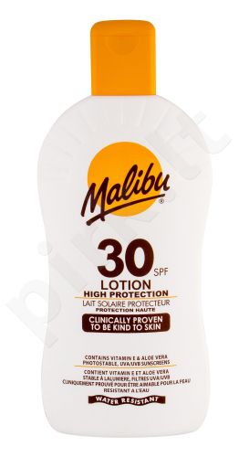 Malibu Lotion, SPF30, Sun kūno losjonas moterims ir vyrams, 400ml
