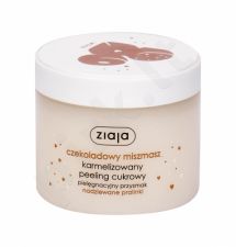 Ziaja Chocolate Mix, Sugar Body Scrub, kūno pilingas moterims, 300ml