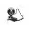 Gembird Webcam 1.3M Pixels, w/microphone and software, USB 2.0, black-silver