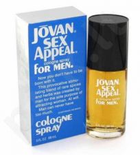 Jovan Sex Appeal, Eau de odekolonas vyrams, 88ml