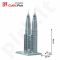 3D dėlionė: Petronas bokštai