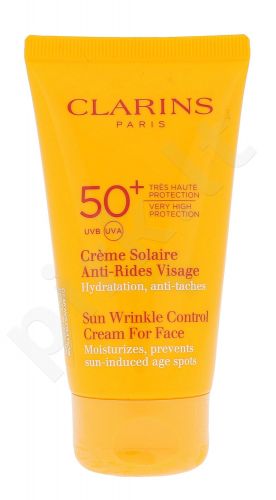 Clarins Sun Wrinkle Control, veido apsauga nuo saulės moterims, 75ml, (Testeris)