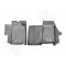 Guminiai kilimėliai 3D PEUGEOT Boxer 1994-2006, 2 pcs. /L52031G /gray