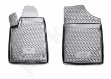 Guminiai kilimėliai 3D PEUGEOT Partner 1996-2007, 2 pcs. /L52032G /gray