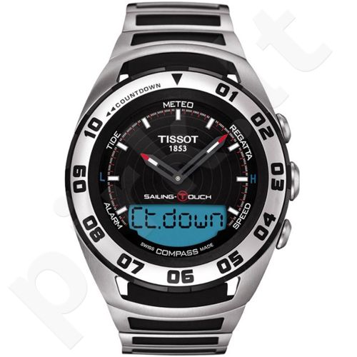 Tissot Sailing Touch T056.420.21.051.00 vyriškas laikrodis-chronometras