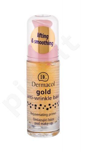 Dermacol Gold, Anti-Wrinkle, makiažo pagrindo bazė moterims, 20ml