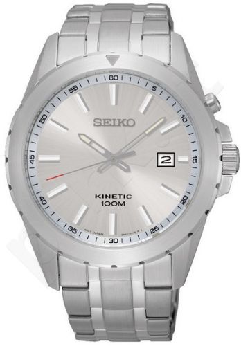 Laikrodis SEIKO SKA693P1 automatinis - SILVER DIAL S /S / STEEL apyrankė / WR 100mt