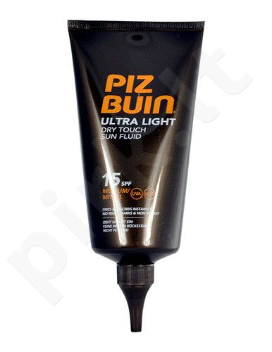 PIZ BUIN Ultra Light, Dry Touch Sun Fluid, Sun kūno losjonas moterims, 150ml [pažeista pakuotė]