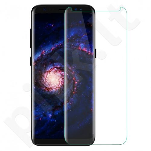 Tempered glass screen protector, Samsung Galaxy S8+, 3D (clear) full adhesive