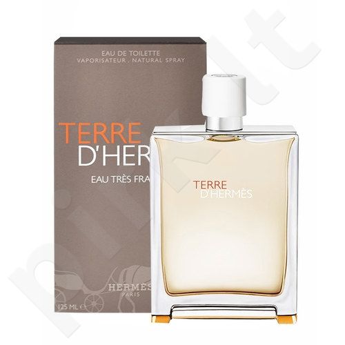 Hermes Terre D´Hermes Eau Tres Fraiche, tualetinis vanduo vyrams, 125ml
