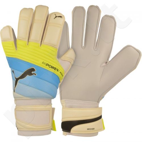 Pirštinės vartininkams  Puma evoPower Grip 2.3 Aqua 04122501