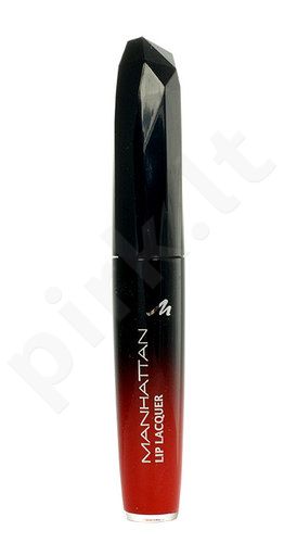 Manhattan Lip Lacquer lūpdažis, kosmetika moterims, 5,5ml, (10C Roaring Red)