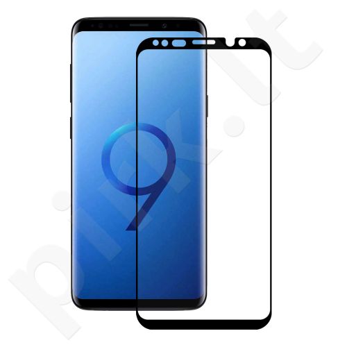 Tempered glass screen protector, Samsung Galaxy S9, 3D full adhesive