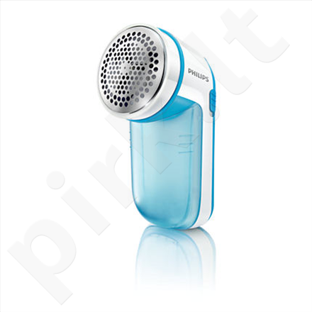 PHILIPS GC026/00 Fabric Shaver, 3 sizes of holes, 8800 rounds/min, 2 Philips AA bateries are included,