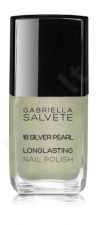 Gabriella Salvete Longlasting Enamel, nagų lakas moterims, 11ml, (18 Silver Pearl)