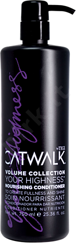 Tigi Catwalk Your Highness, kondicionierius moterims, 750ml