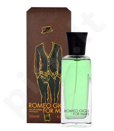 Romeo Gigli Romeo Gigli For Man, tualetinis vanduo vyrams, 75ml