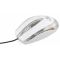 Optinė pelė Titanum TM111W USB LAGENA 3D| 1000 DPI |Balta| Blisteris