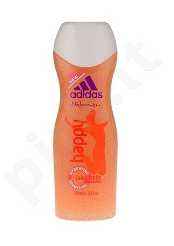 Adidas Happy For Women, dušo želė moterims, 250ml