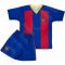 Komplektas futbolininkui Reda FC Barcelona Messi 10 Junior tamsiai mėlyna-raudonas