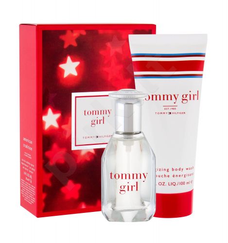 Tommy Hilfiger Tommy Girl, rinkinys tualetinis vanduo moterims, (EDT 30 ml + dušo želė 100 ml)