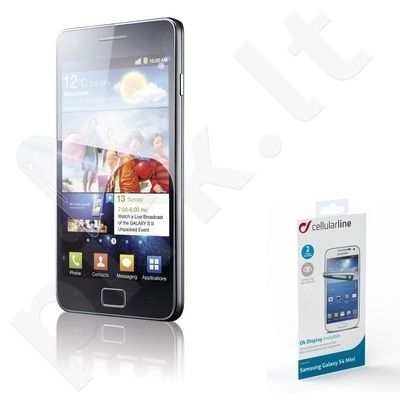 Samsung Galaxy S2 ekrano plėvelė  OK DISPLAY Cellular permatoma