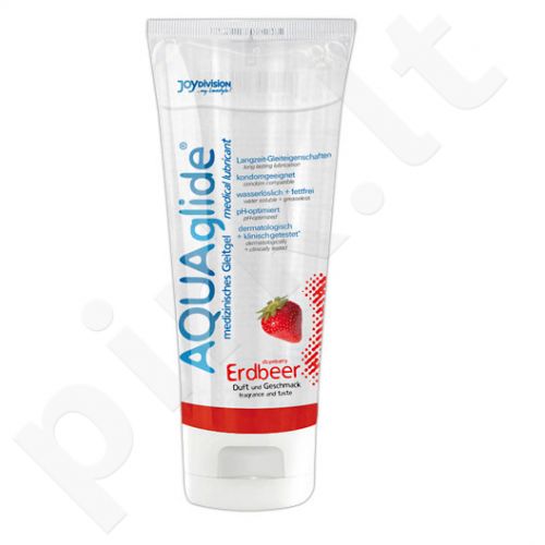 Aquaglide braškinis lubrikantas (100 ml)