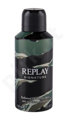 Replay Signature, dezodorantas vyrams, 150ml