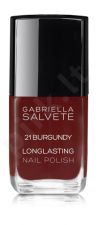 Gabriella Salvete Longlasting Enamel, nagų lakas moterims, 11ml, (21 Burgundy)