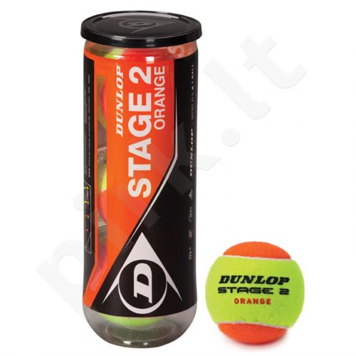 Lauko teniso kamuoliukai STAGE 2 3-tube