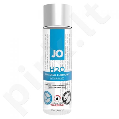 System JO - H2O Šildantis lubrikantas 240 ml
