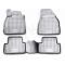 Guminiai kilimėliai 3D RENAULT Megane 2002-2009, 4 pcs. /L54031G /gray