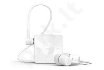 Bevielės ausinės su mikrofonu Sony SBH20, Mini, Stereo, Bluetooth, Baltos